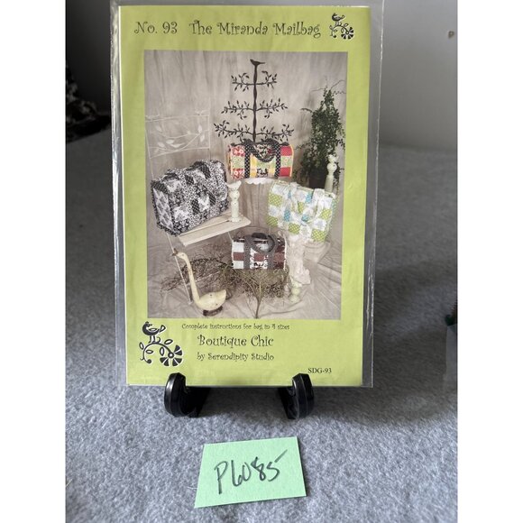 No. 93 The Miranda Mailbag Sewing Pattern Boutique Chic by Serendipity Studio DI - Picture 6 of 6